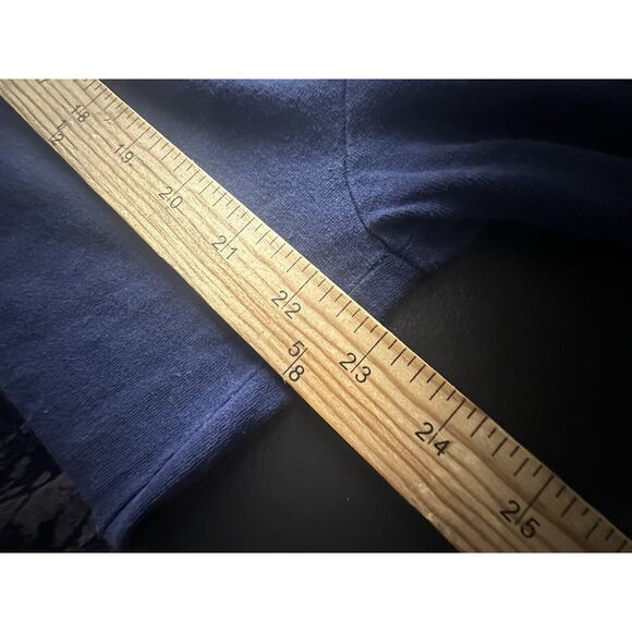 Patagonia L Men Regular Fit Responsible Tee T-shirt Long Sleeve Blue Logo P12 - Picture 5 of 7